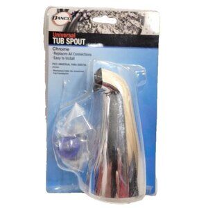 DANCO#88702 Universal Chrome Tub Spout Replaces all Connections